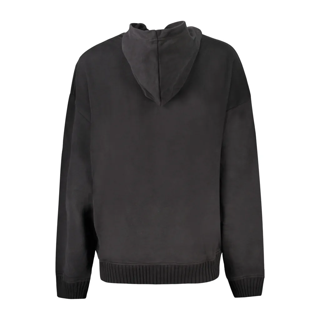 FELPA SENZA ZIP DONNA NERO