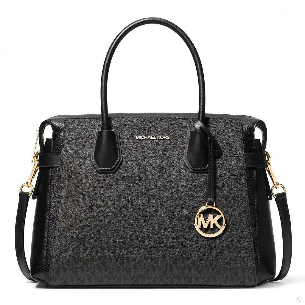 Handtasche MK Black