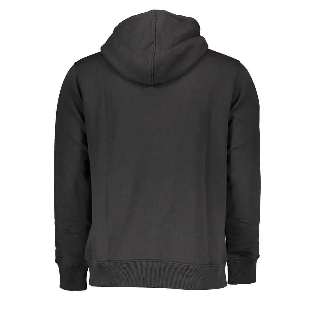 FELPA SENZA ZIP UOMO NERO