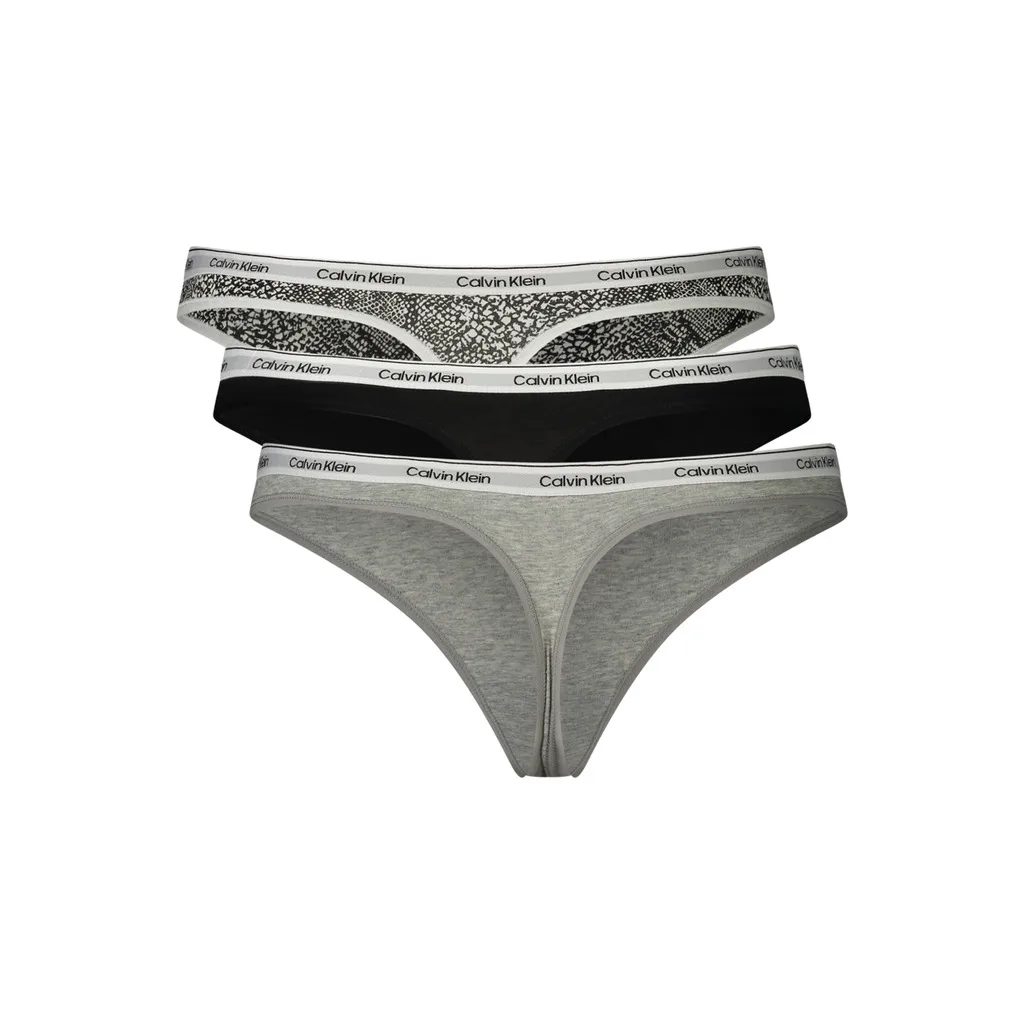 CALVIN KLEIN SLIP DONNA GRIGIO