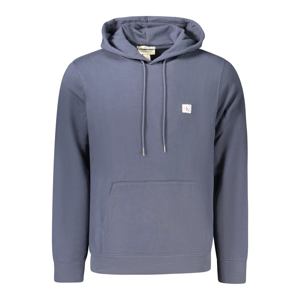 CALVIN KLEIN FELPA SENZA ZIP UOMO BLU