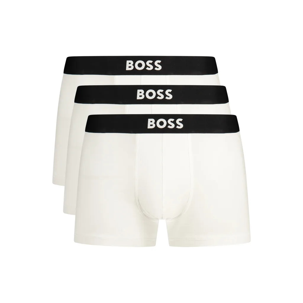 BOSS BOXER UOMO BIANCO