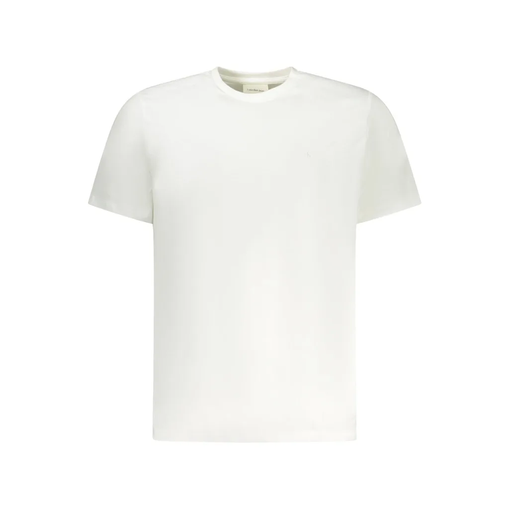 T-SHIRT MANICHE CORTE UOMO BIANCO