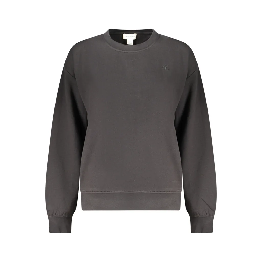 FELPA SENZA ZIP DONNA NERO