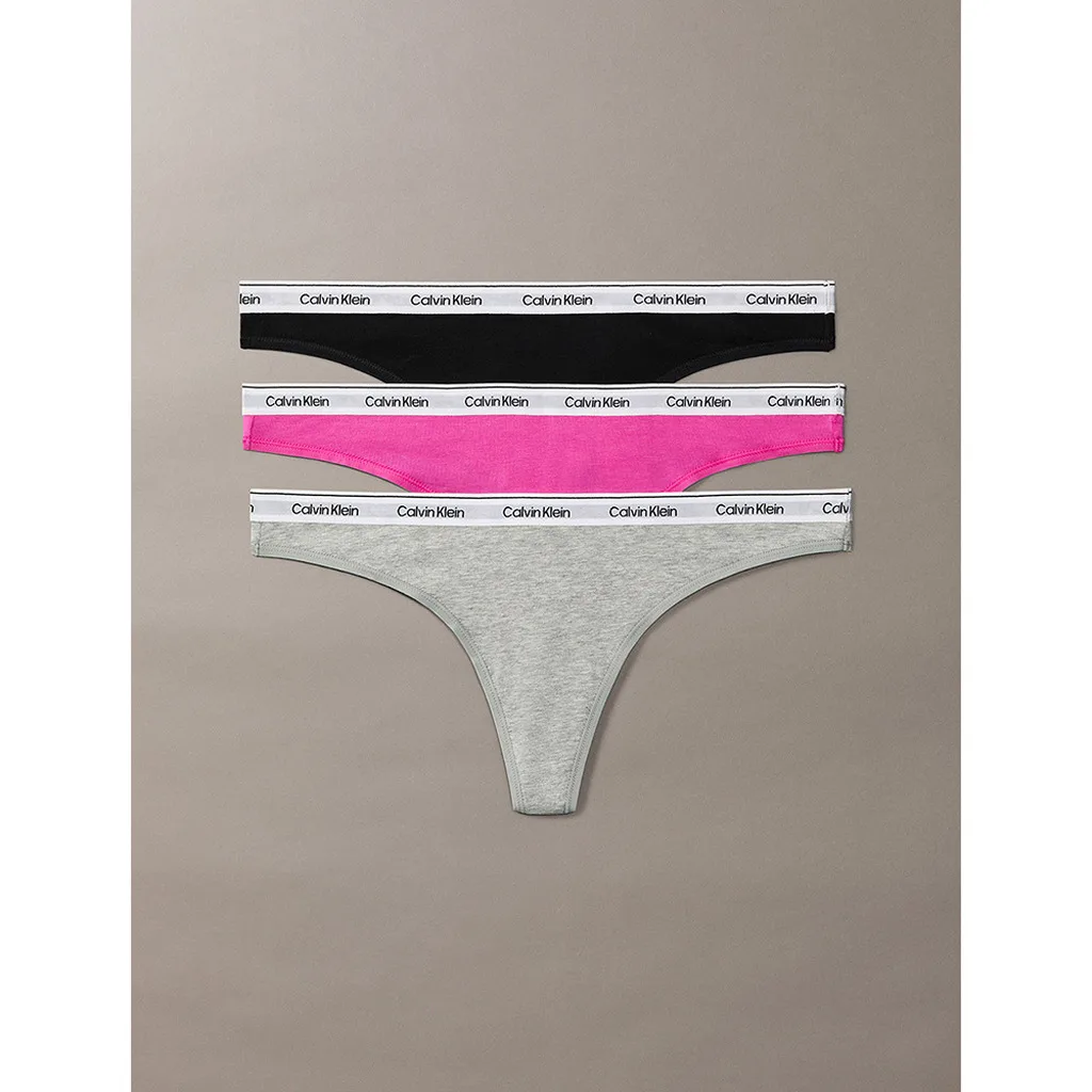 CALVIN KLEIN LV00QD5209 - 3 Pack tangas