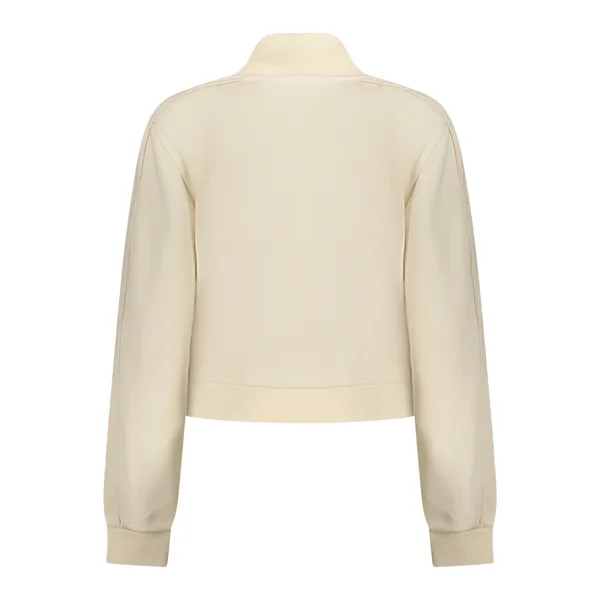 FELPA CON ZIP DONNA BEIGE