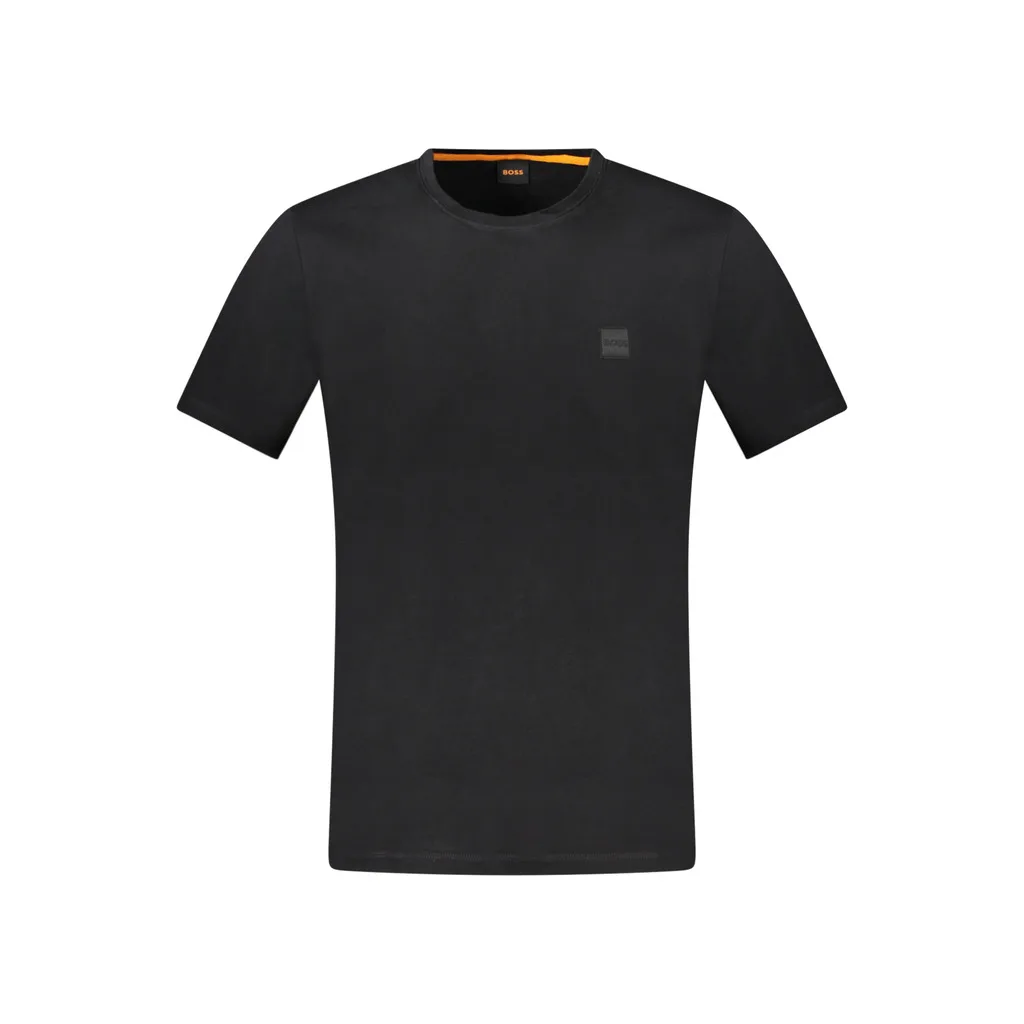 HUGO BOSS T-SHIRT MANICHE CORTE UOMO NERO