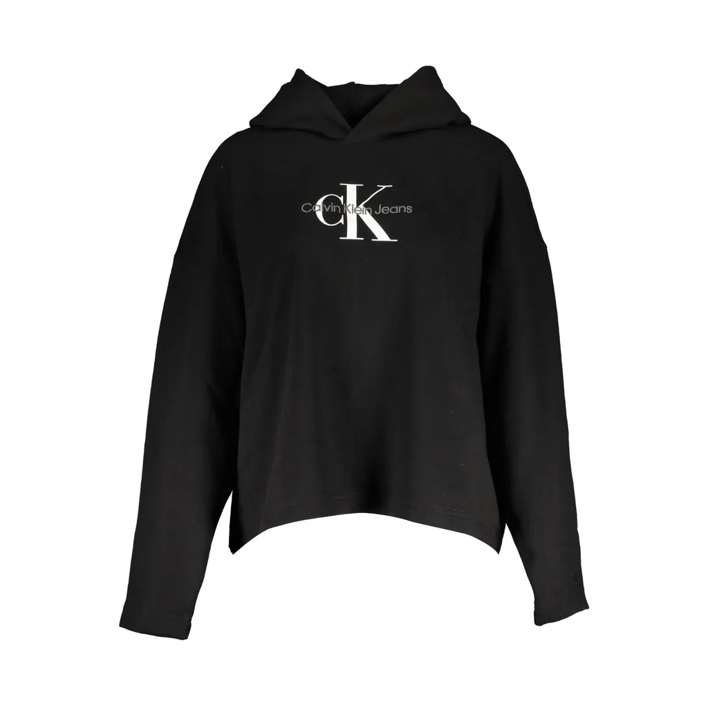 FELPA SENZA ZIP DONNA NERO