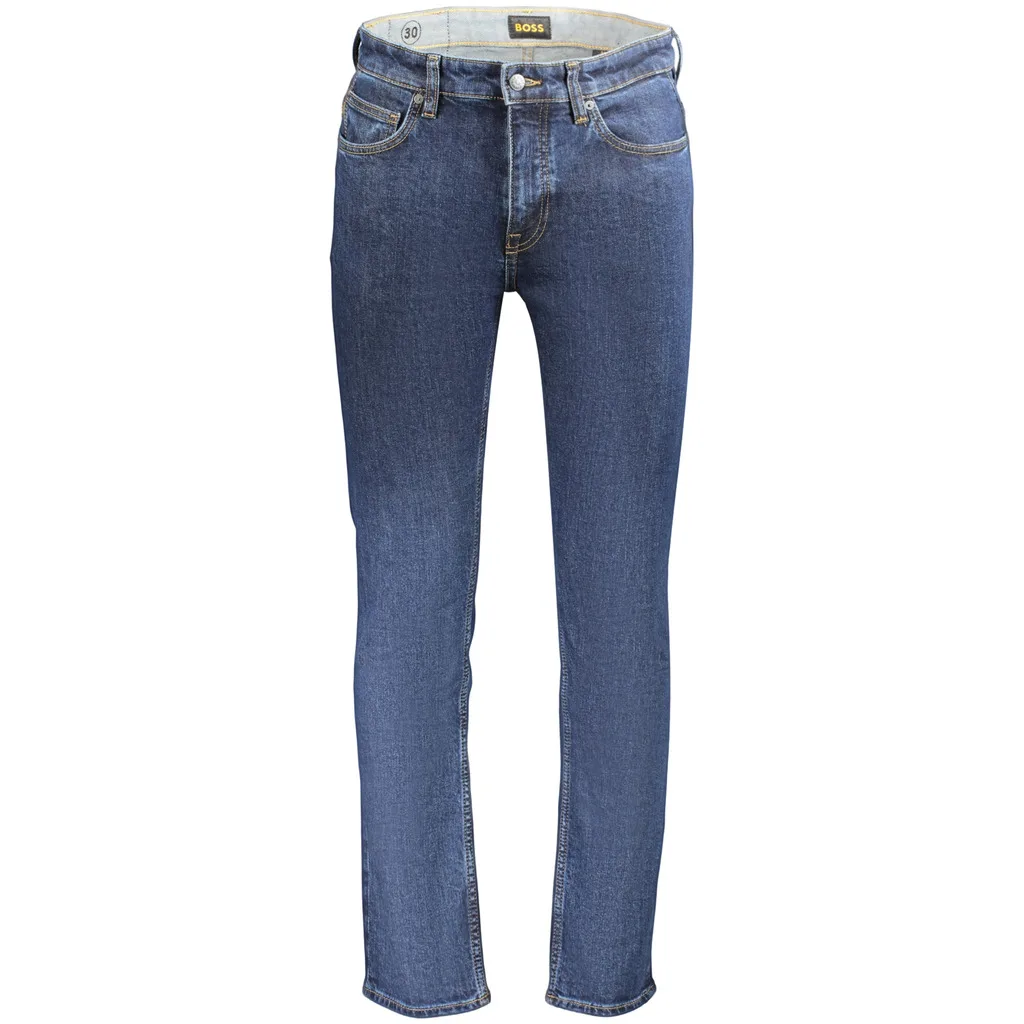 BOSS JEANS DENIM UOMO BLU