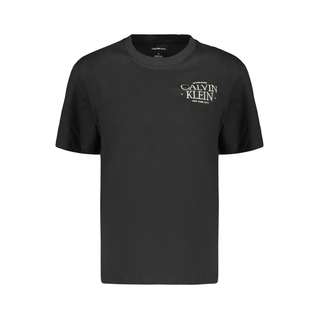 T-SHIRT MANICHE CORTE DONNA NERO