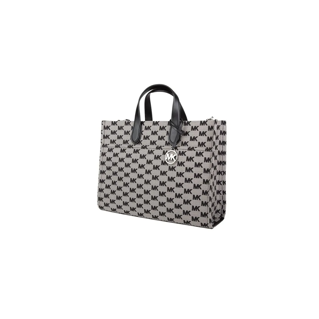 Gigi Large Logo Jacquard Tote