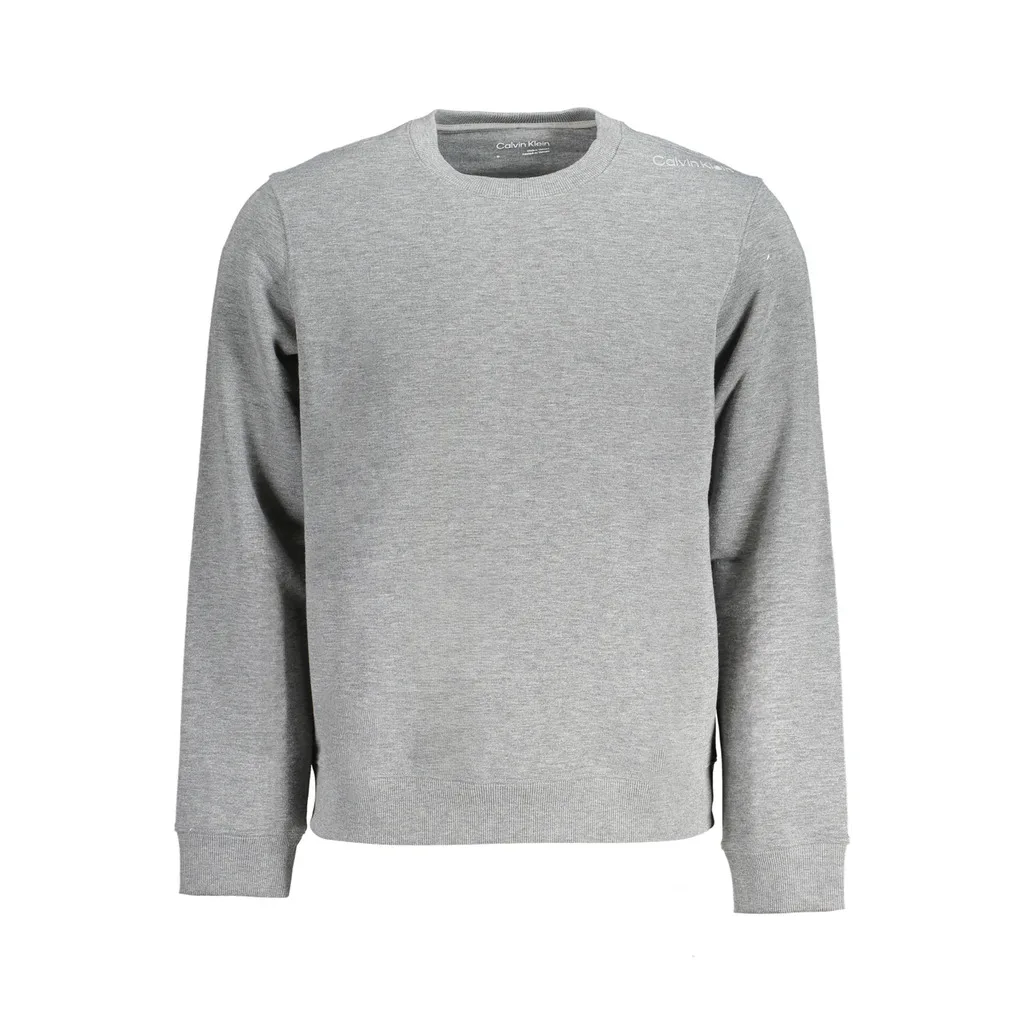 FELPA SENZA ZIP UOMO GRIGIO