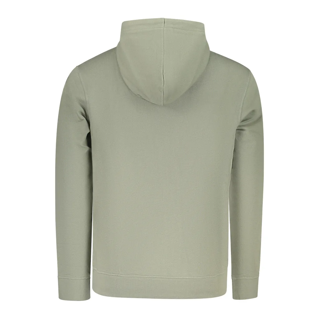 BOSS FELPA SENZA ZIP UOMO VERDE
