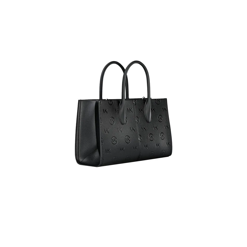 Mirella Medium Logo Debossed Satchel