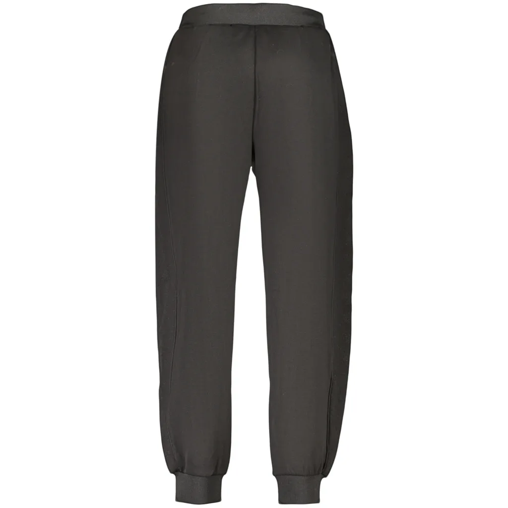 PANTALONE TUTA LUNGO DONNA NERO