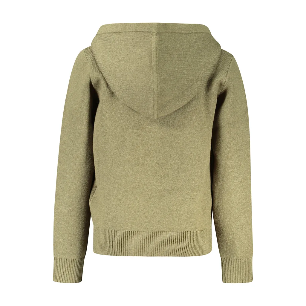 FELPA SENZA ZIP BAMBINO VERDE