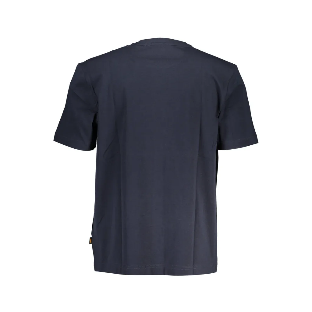 BOSS T-SHIRT MANICHE CORTE UOMO BLU