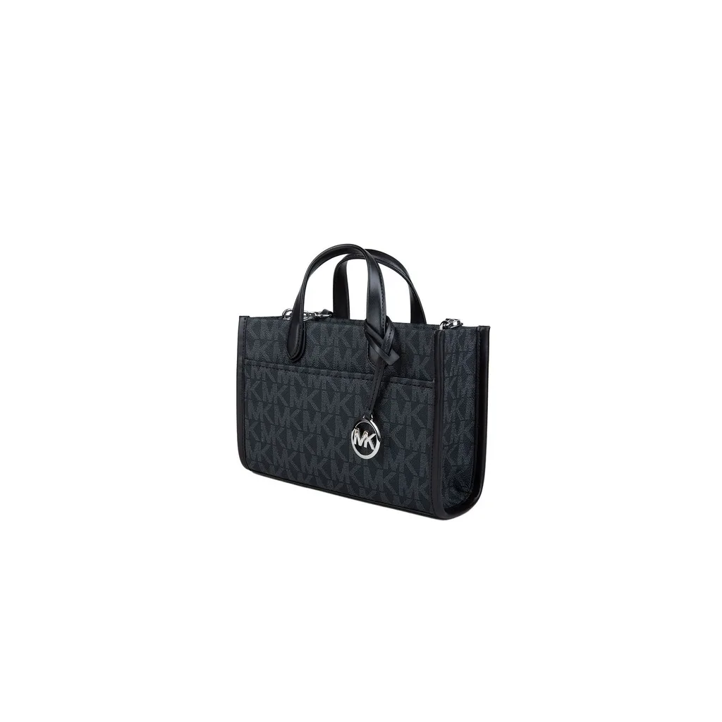 Hyde Small Pebbled and Signature Logo Satchel