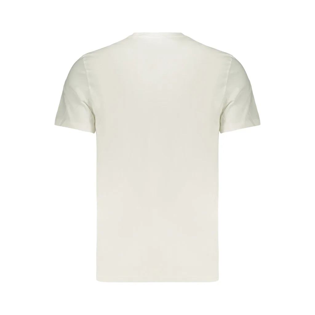 T-SHIRT MANICHE CORTE UOMO BIANCO
