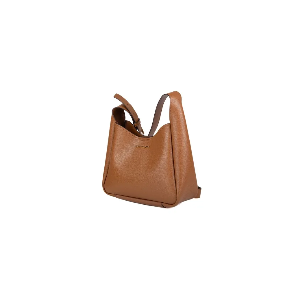 Birch Medium Pebbled Leather Messenger