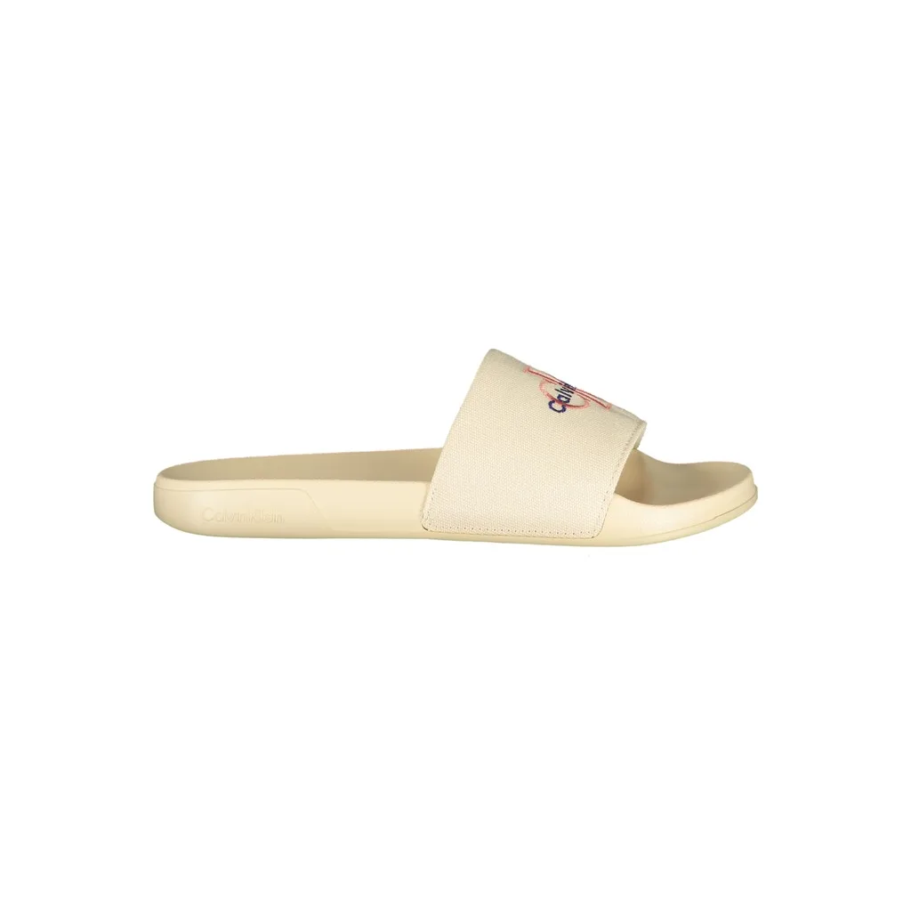 CALVIN KLEIN CALZATURA CIABATTA DONNA BEIGE