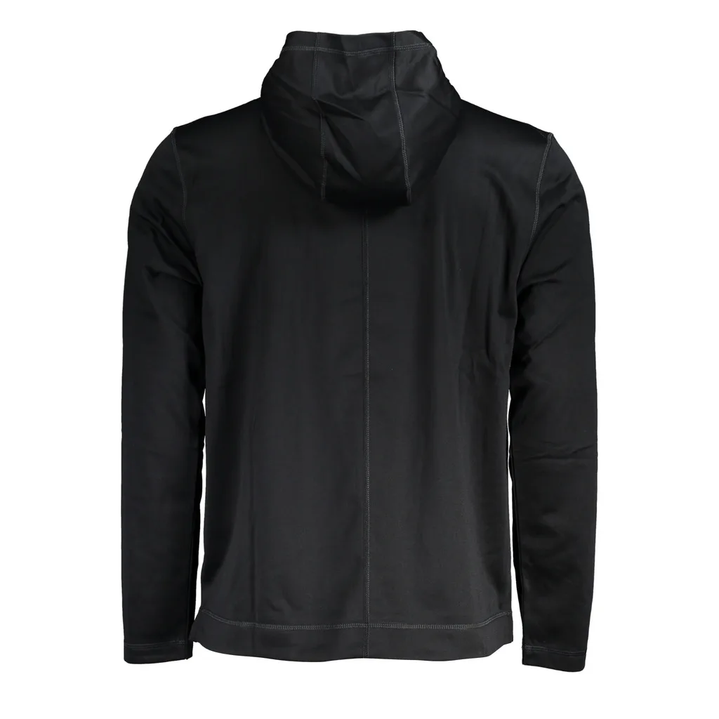 FELPA SENZA ZIP UOMO NERO