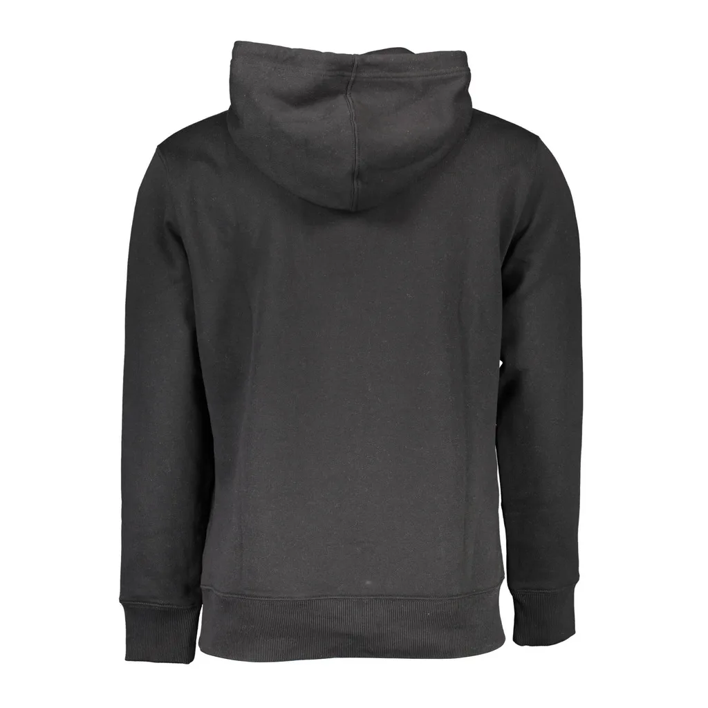 FELPA SENZA ZIP UOMO NERO