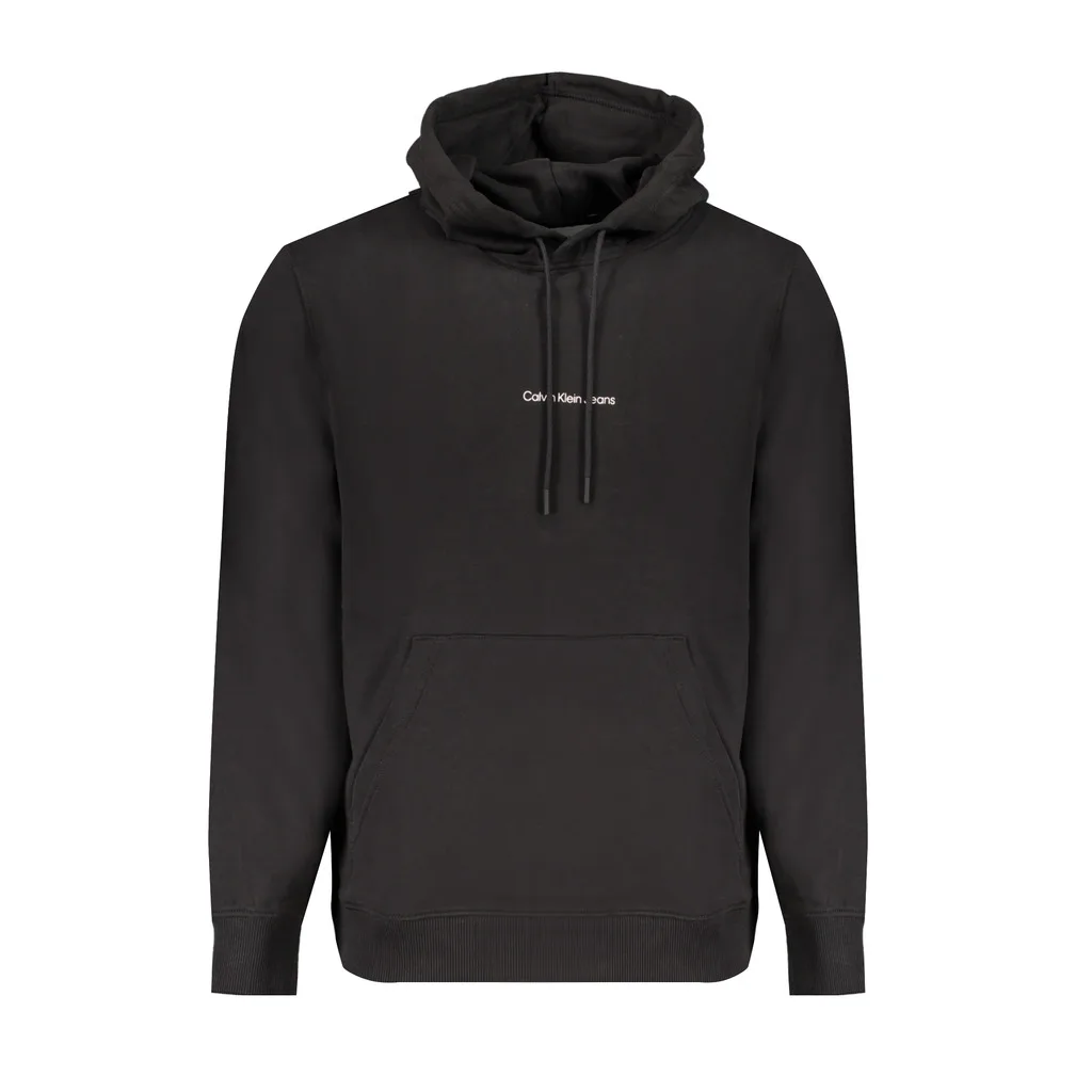 FELPA SENZA ZIP UOMO NERO