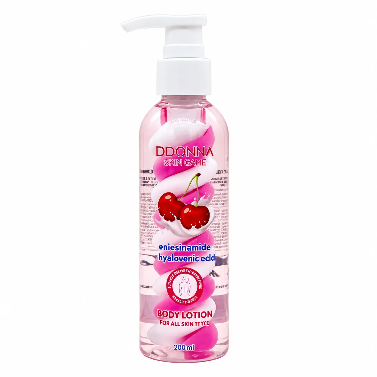 DDONNA SKN CARE Cherry & Whipped Cream Körperlotion 200 ml