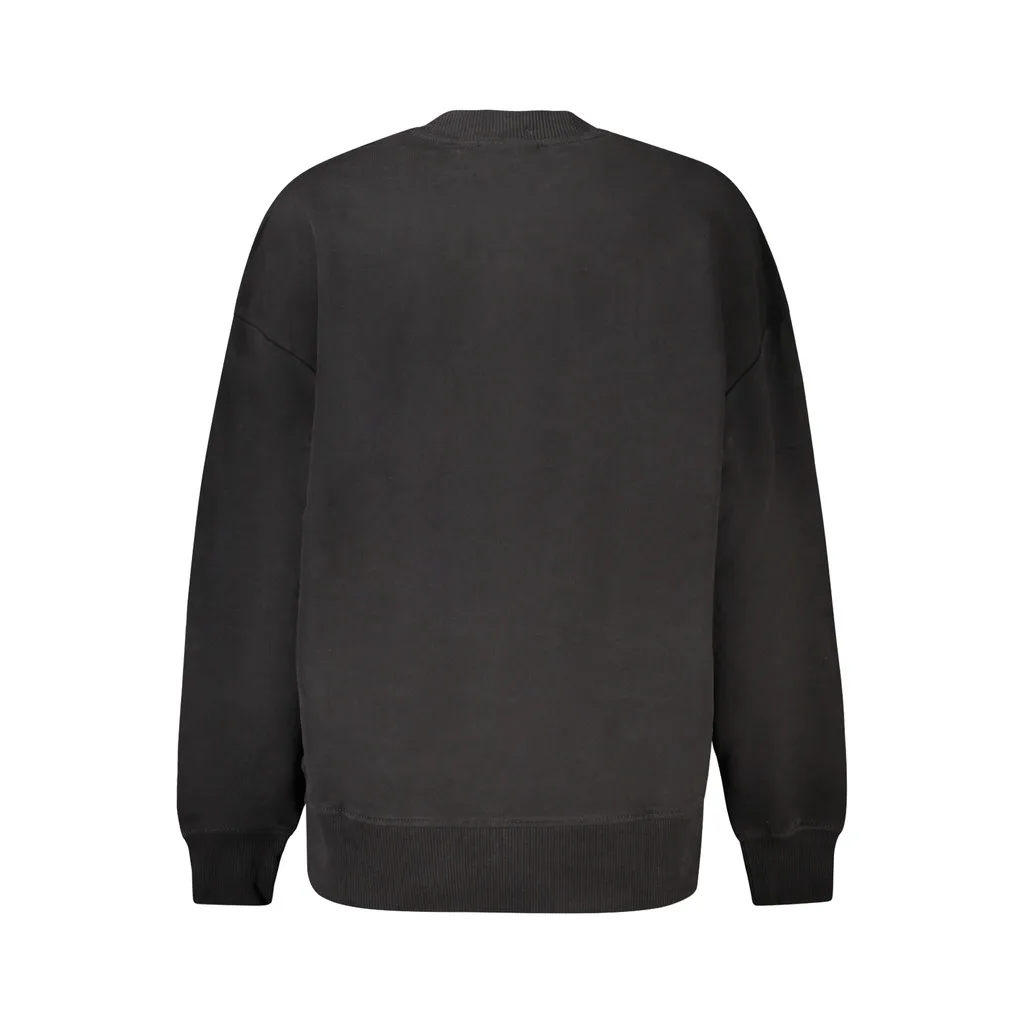 FELPA SENZA ZIP DONNA NERO