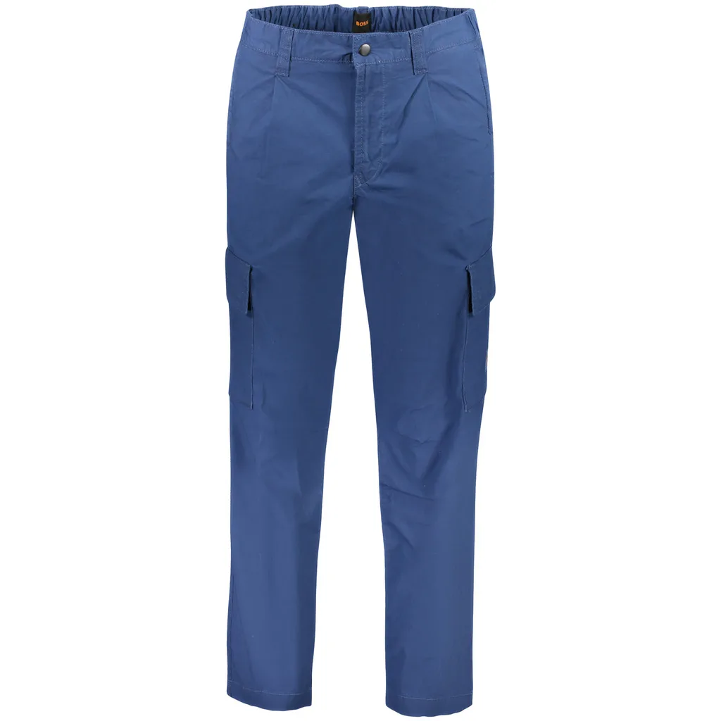 BOSS PANTALONE UOMO BLU