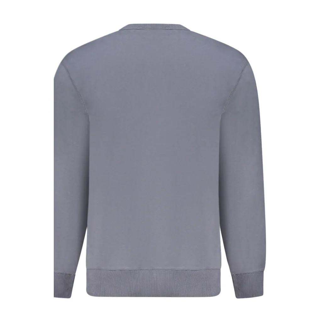 FELPA SENZA ZIP UOMO BLU