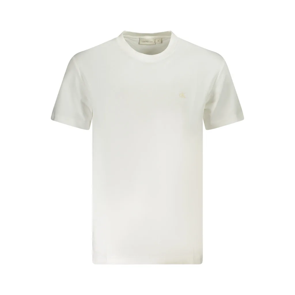 T-SHIRT MANICHE CORTE UOMO BIANCO