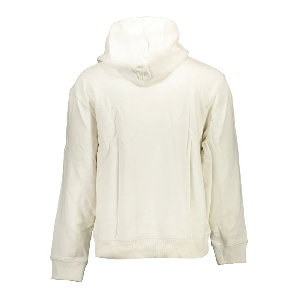 FELPA SENZA ZIP UOMO BIANCO
