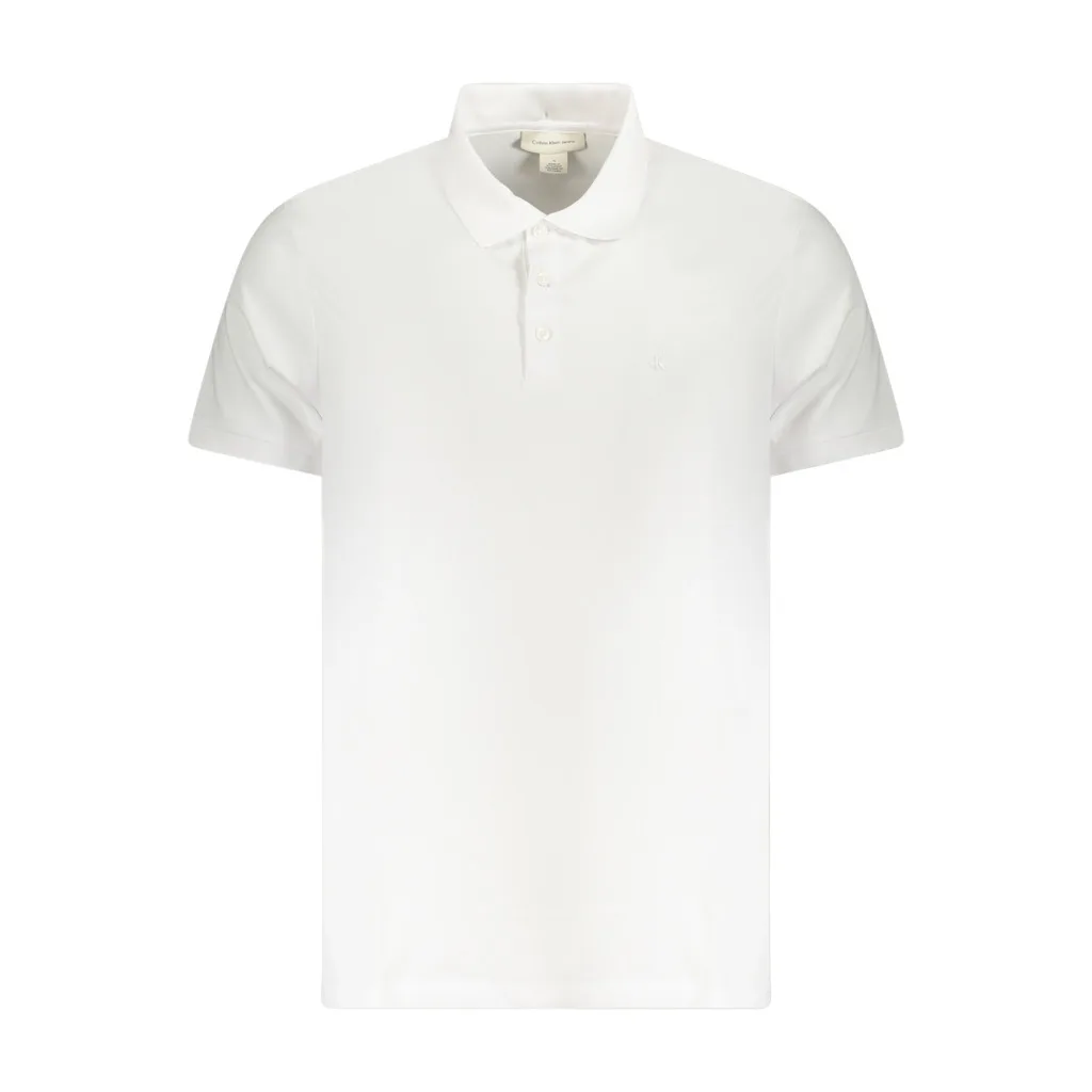 POLO MANICHE CORTE UOMO BIANCO