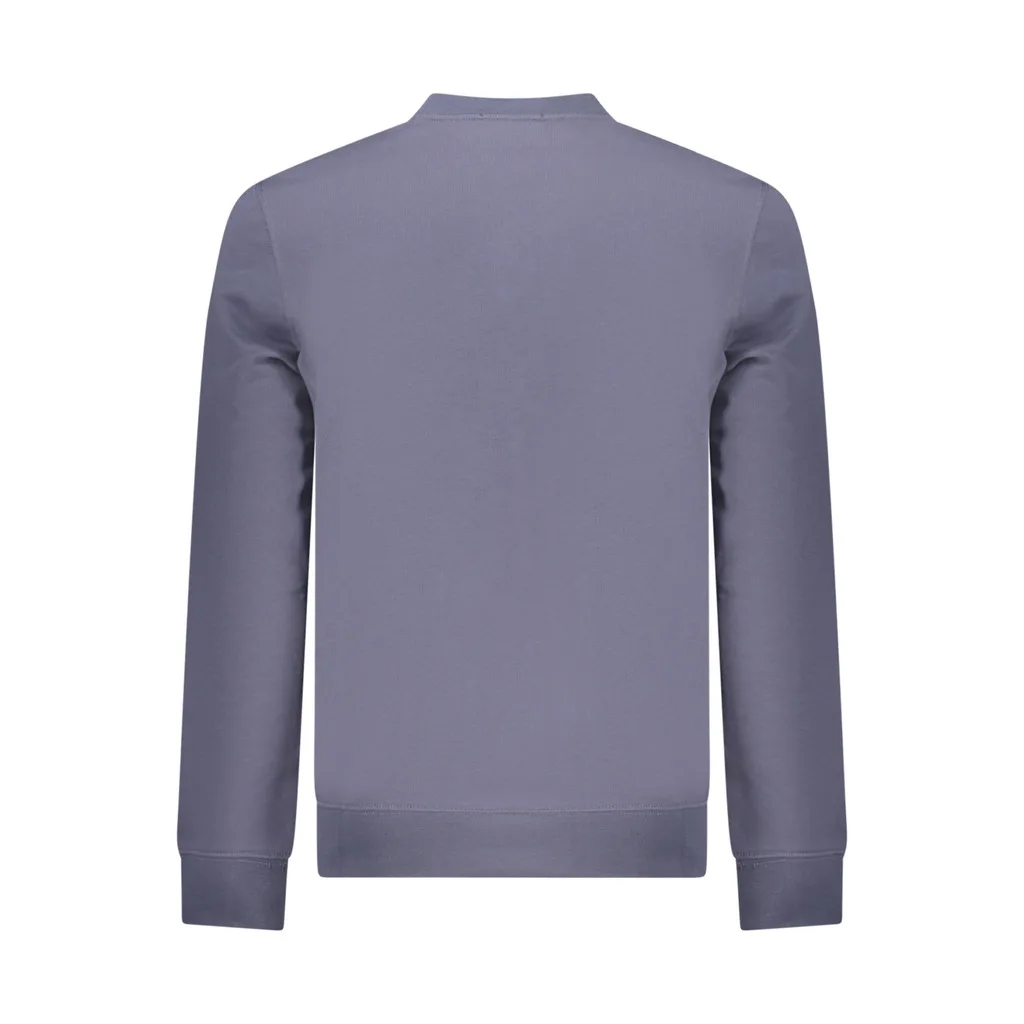FELPA SENZA ZIP UOMO BLU