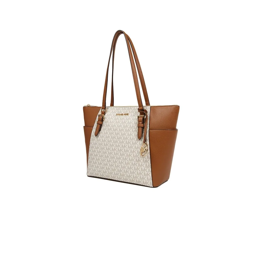 Charlotte Large Top-Zip Tote