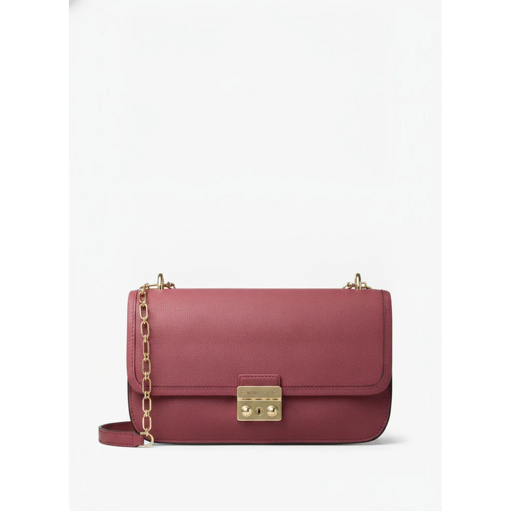 Sloan Large Leather Shoulder Bag Mulberry