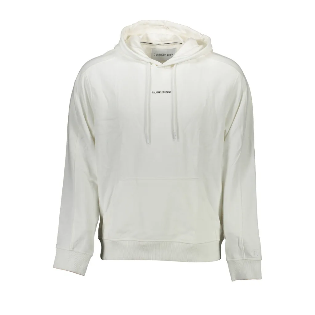 FELPA SENZA ZIP UOMO BIANCO