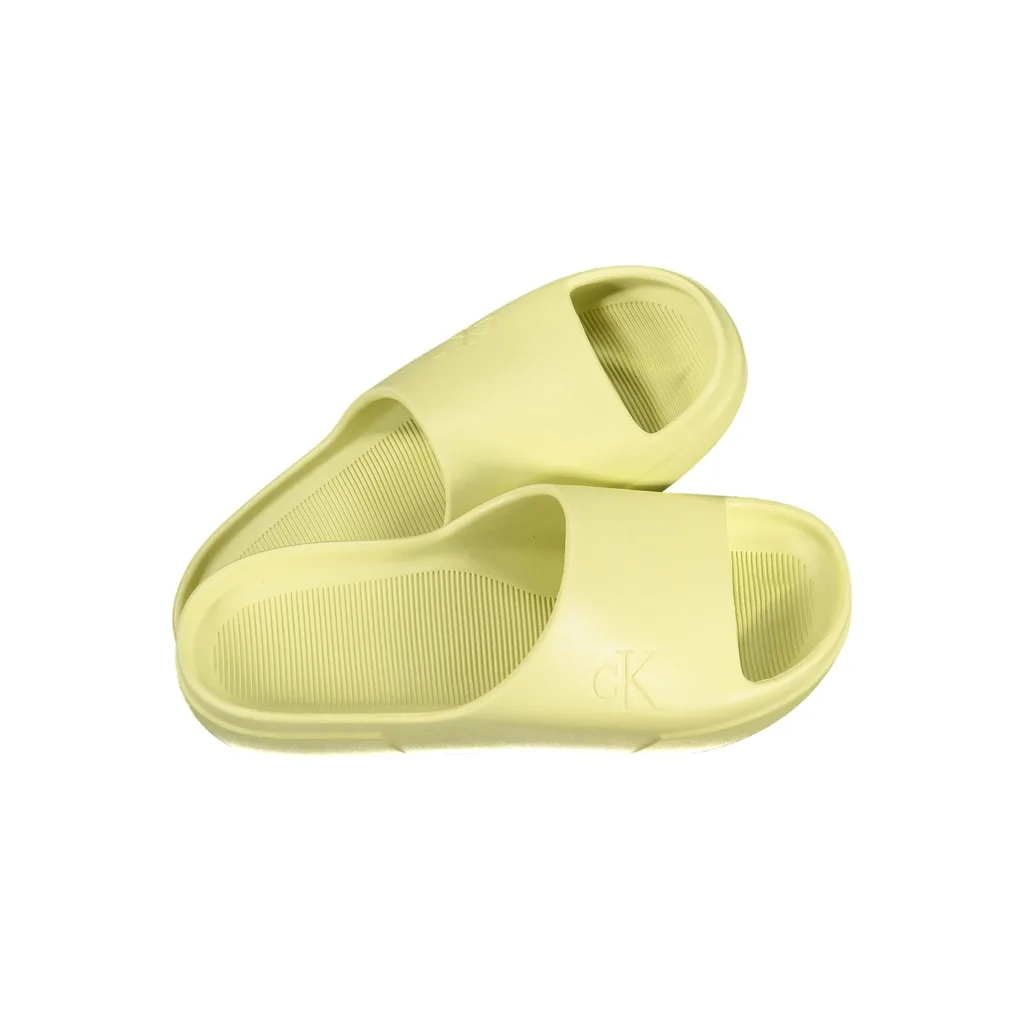 CALZATURA CIABATTA UOMO GIALLO