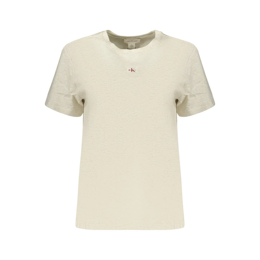 T-SHIRT MANICHE CORTE DONNA GRIGIO