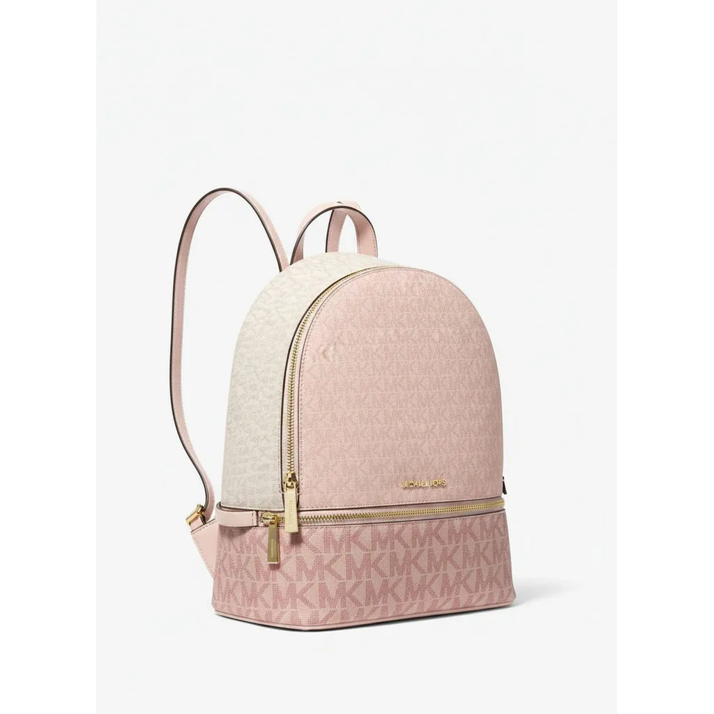 Color Block Mini Backpack Pink