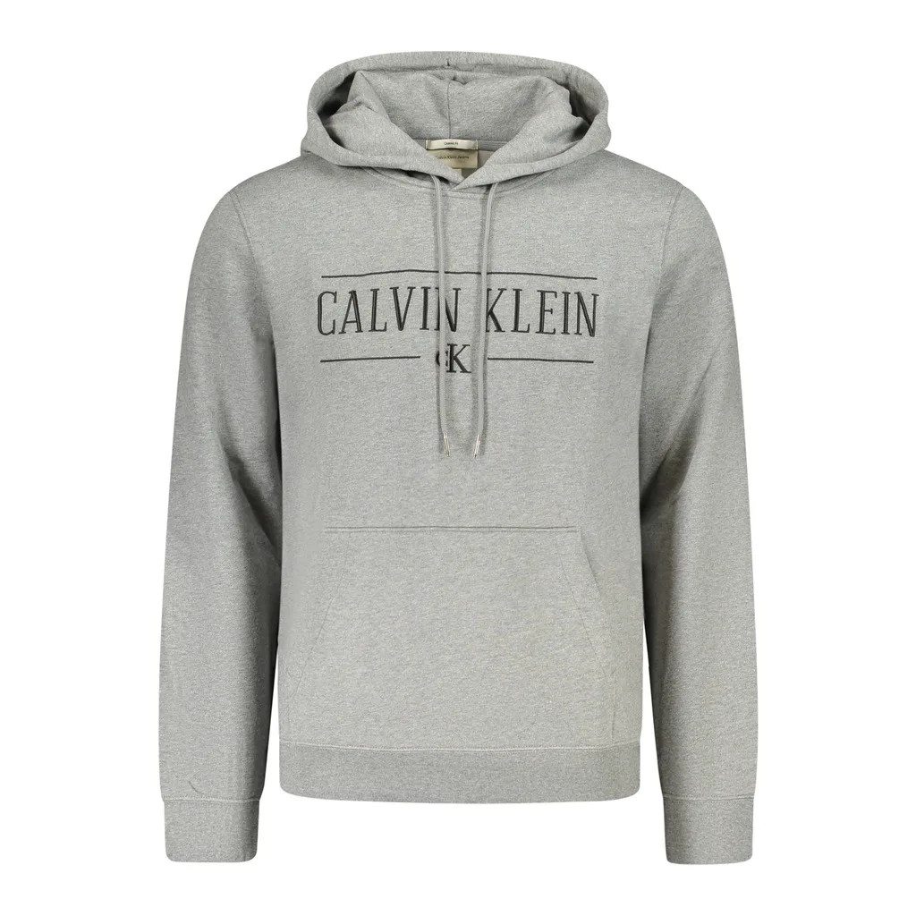 CALVIN KLEIN FELPA SENZA ZIP UOMO GRIGIO
