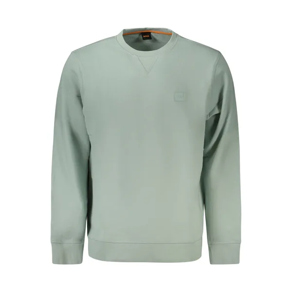 HUGO BOSS FELPA SENZA ZIP UOMO VERDE