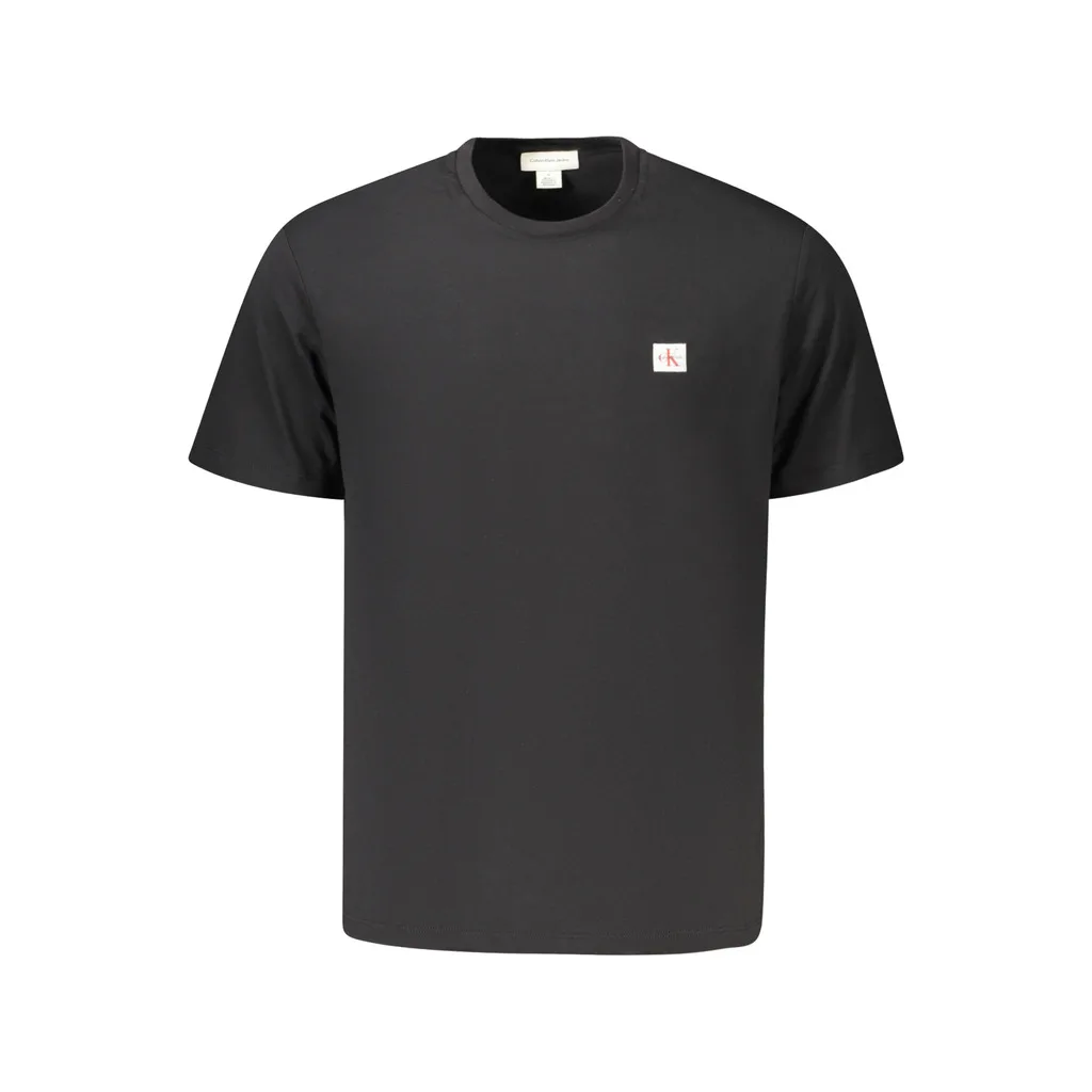 T-SHIRT MANICHE CORTE UOMO NERO