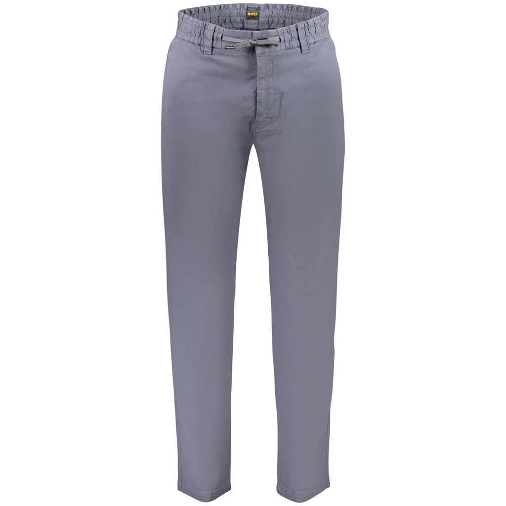 BOSS PANTALONE UOMO BLU