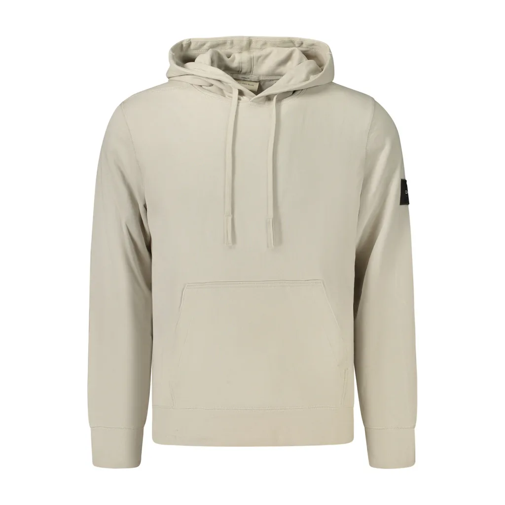 CALVIN KLEIN FELPA SENZA ZIP UOMO GRIGIO