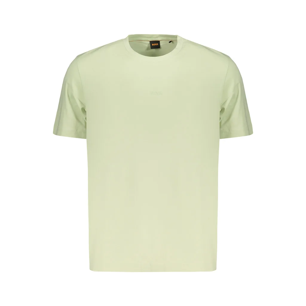 BOSS T-SHIRT MANICHE CORTE UOMO VERDE