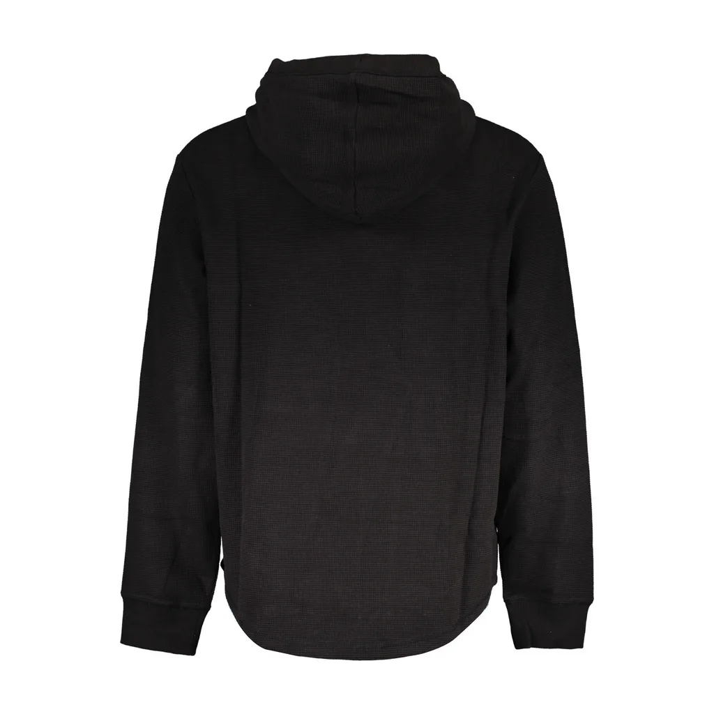 FELPA SENZA ZIP UOMO NERO
