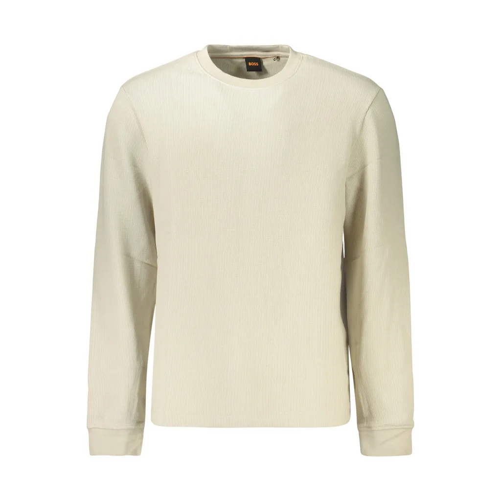 BOSS MAGLIA UOMO BEIGE